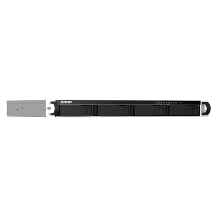 QNAP 1U Short Depth Rackmount 2.5GbE NAS TS-464eU-8G Intel Celeron N5095 8GB – 2