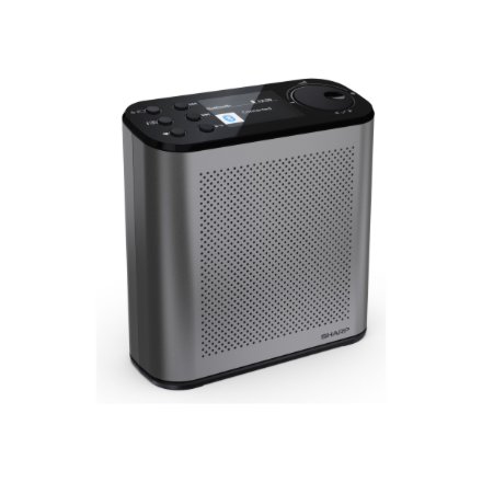 Sharp OSAKA Portable Digital Radio DR-P530(GY) USB port Bluetooth – 3