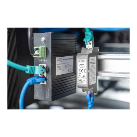 Digitus PoE surge protector, RJ45 DN-95421 Sockets quantity 1 – 6