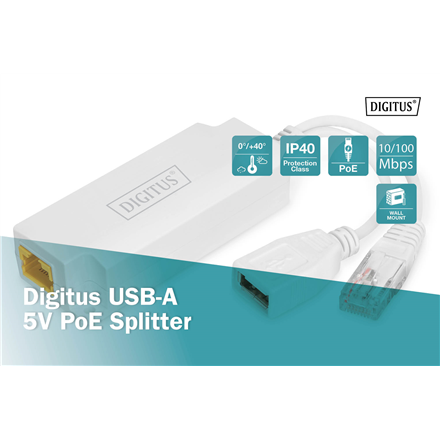 Digitus USB-A 5V PoE DN-95208 – 3