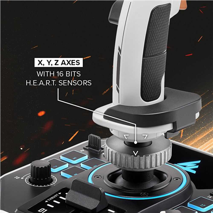 Thrustmaster SOL-R 2 Hosas WW White/Black – 2