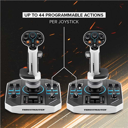 Thrustmaster SOL-R 2 Hosas WW White/Black – 4