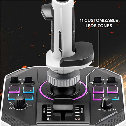 Thrustmaster SOL-R 2 Hosas WW White/Black – 7
