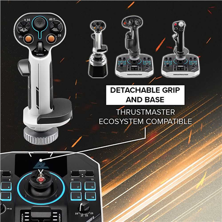 Thrustmaster SOL-R 2 Hosas WW White/Black – 8