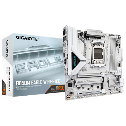 Gigabyte B850M EAGLE WF6E ICE Processor family AMD Processor socket AM5