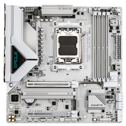 Gigabyte B850M EAGLE WF6E ICE Processor family AMD Processor socket AM5 – 2