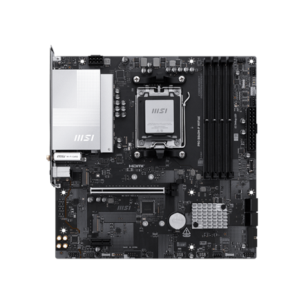 MSI PRO B840M-P WIFI6E Processor family AMD Processor socket AM5 Supported hard – 2