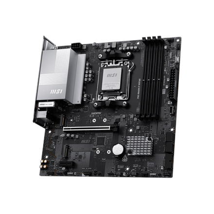 MSI PRO B840M-P WIFI6E Processor family AMD Processor socket AM5 Supported hard – 4
