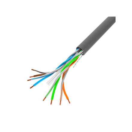 Lanberg LAN Cable Cat.6 UTP, Solid CU Fluke Passed LCU6-12CU-0305-S 305 m – 2