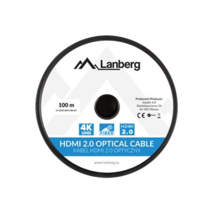 Lanberg CA-HDMI-20FB-1000-BK HDMI to HDMI 100 m – 2