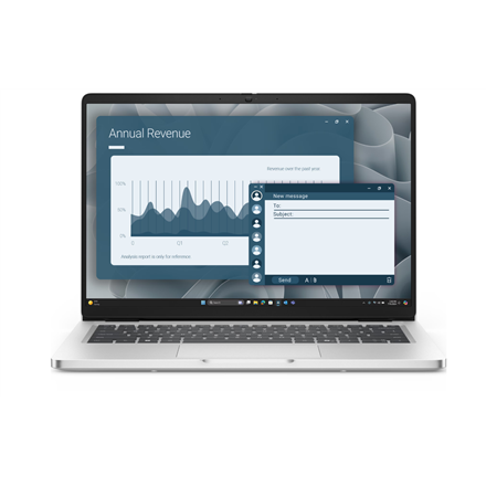 Dell Pro 14 PC14255 Platinum Silver 14" AMD Ryzen AI 7 Radeon 860M 16GB 512GB