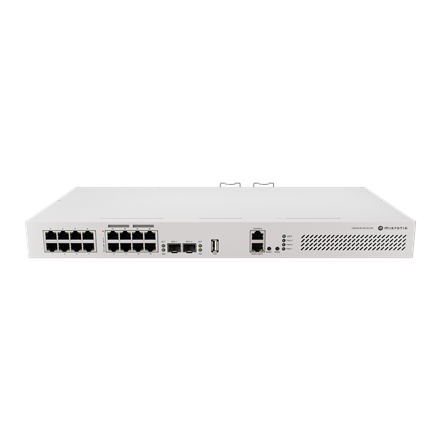 MikroTik Cloud Router Switch with RouterOS L5, racmount case CRS418-8P-8G-2S+RM – 2