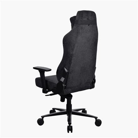 Arozzi Vernazza Soft Fabric Gaming Chair Soft Fabric/Metal/Aluminium Pure Black – 4