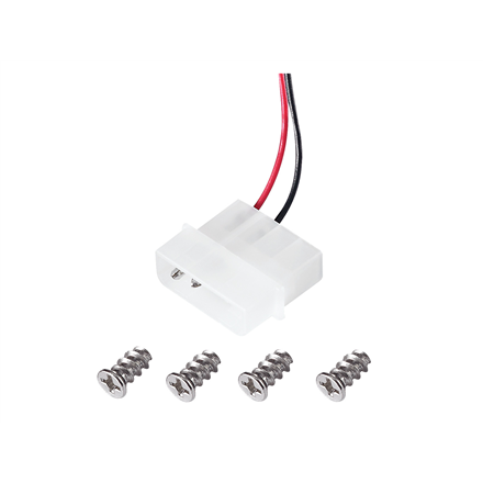 80mm case ventilation fan, 2 Pin; hydro bearing, Deepcool – 3