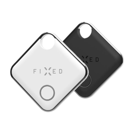 FIXED Tag with Find My support, Duo Pack - black + white