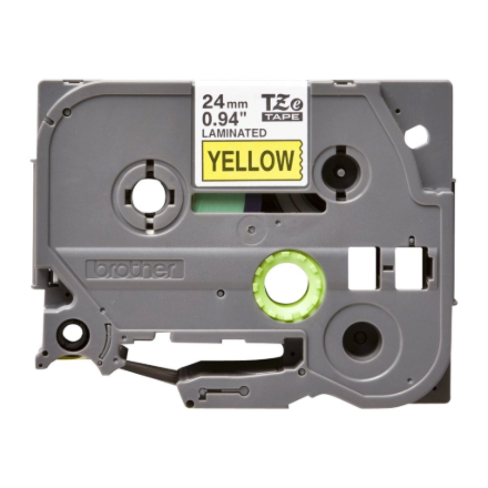 Brother TZe-651 Laminated Tape Black On Yellow 8 m – 2