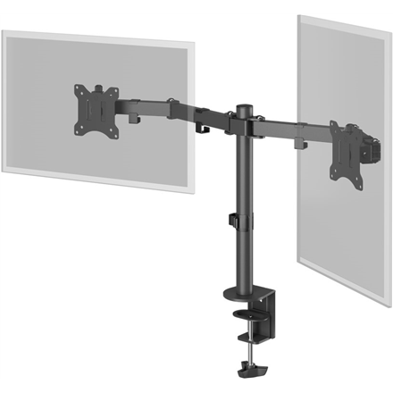Goobay Dual Monitor Mount Flex Swivel, Tilt, 17-32" – 4