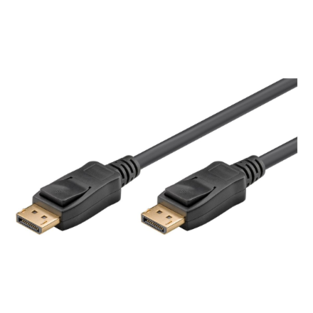 Goobay DisplayPort Cable 2.0/2.1, 40 Gbit/s 2 m
