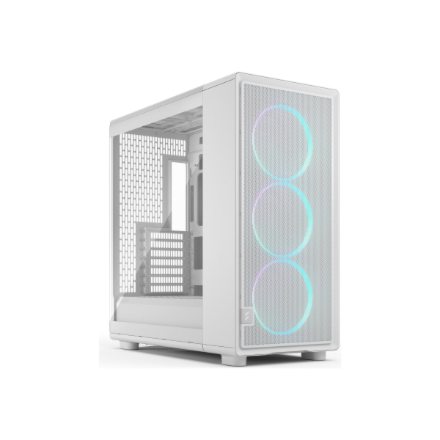 Fractal Design Case Epoch XL ATX White TG RGB Clear Tint