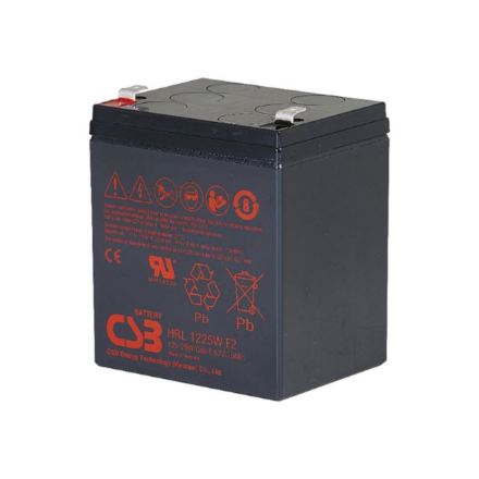 CSB Battery 12V 6Ah 25W Pb F2 HRL1225W