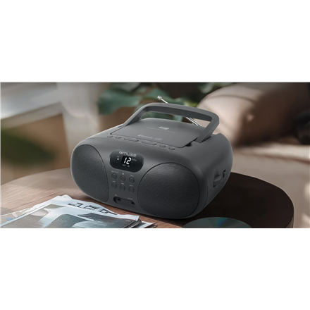 Muse Portable Radio CD Player With Bluetooth MD-208BT AUX in – 2