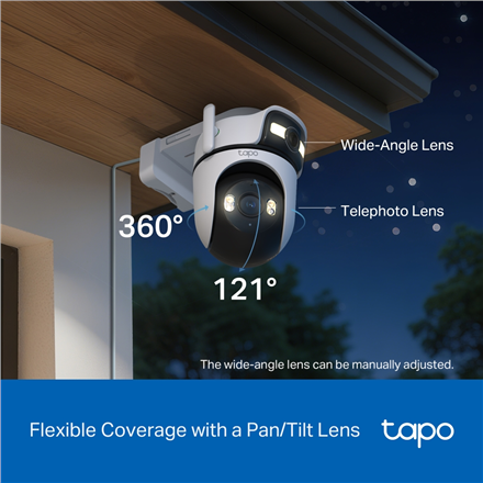 TP-LINK Dual Lens Security Wi-Fi Camera Tapo C545D Dome MicroSD – 12