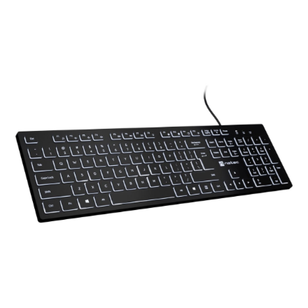 Natec Herring Glow Keyboard Wired