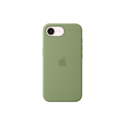 Apple iPhone 17e Silicone Case with MagSafe – Light Moss – 2