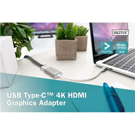 Digitus USB-C 3.2 Gen 1 to HDMI Graphic Adapter DA-70836 – 8