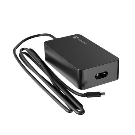 Natec Laptop Charger Gan USB-C 65W for Laptops, Tablets, Phones NZU-2361 – 4