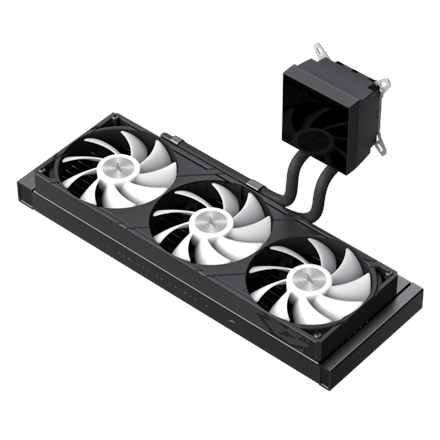 Gamemax CPU Liquid Cooler GLACIER 360 LCD BK – 7