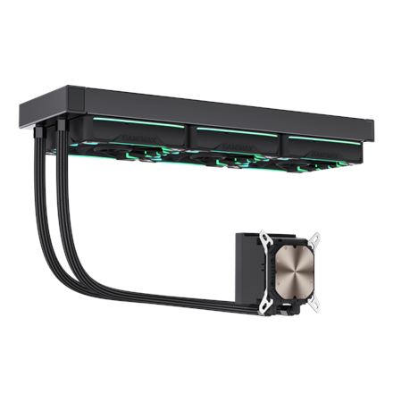 Gamemax CPU Liquid Cooler HAILSTORM 360 LCD BK – 5