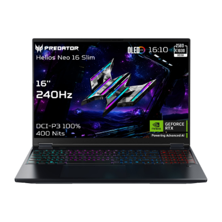 Acer Predator Helios Neo 16" Intel Core Ultra 9 GeForce RTX 5070 Ti 64GB 1TB SSD