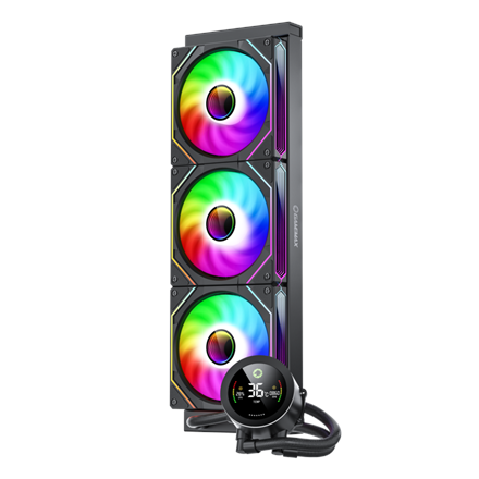 Gamemax CPU Liquid Cooler ICEBURG 360 DIGITAL BK – 2