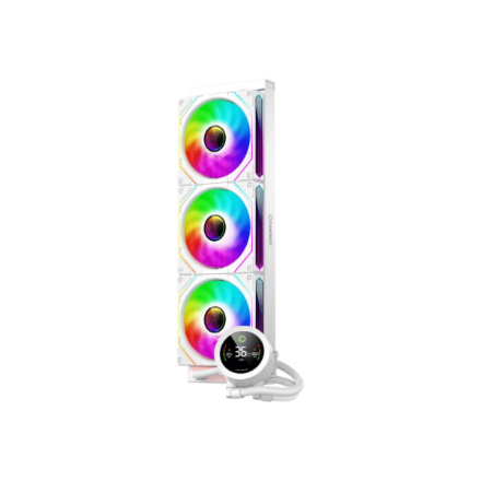 Gamemax CPU Liquid Cooler ICEBURG 360 DIGITAL WH