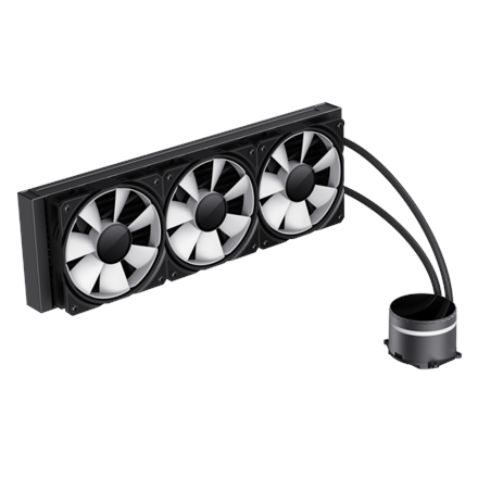 Gamemax CPU Liquid Cooler ICEBURG 360 INFINITY BK – 4