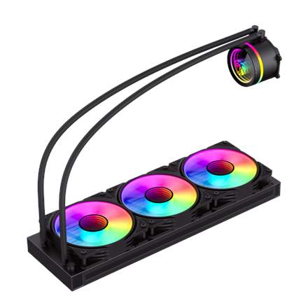 Gamemax CPU Liquid Cooler ICEBURG 360 INFINITY BK – 7