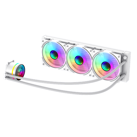 Gamemax CPU Liquid Cooler ICEBURG 360 INFINITY WH – 4