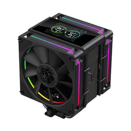 Gamemax CPU Air Cooler SIGMA 620 LCD BK – 2