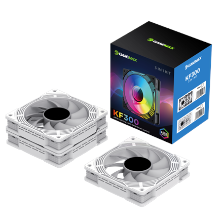 Gamemax Case Fan KF300 WH – 6