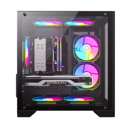 Gamemax Case INFINITY MINI BK M-ATX – 7