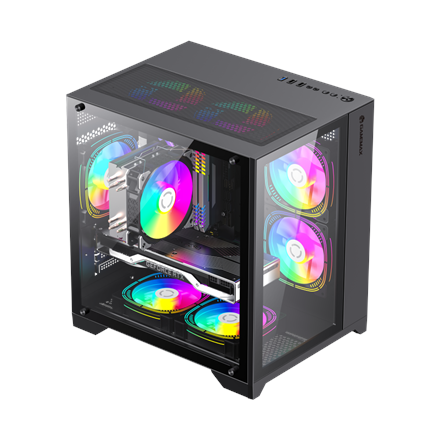 Gamemax Case INFINITY MINI BK M-ATX – 10