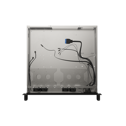 Lanberg Rackmount server chassis ATX 420/10 19" – 6