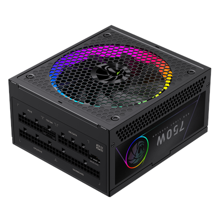 Gamemax PSU RGB PRO 750G 750 W Full Modular – 5