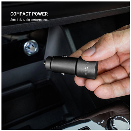 Fixed Dual USB-C Car Charger 65W PD 3.0 – 3