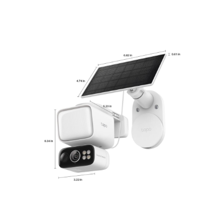 TP-LINK Tapo C615F KIT Solar-Powered Floodlight Pan 3 MP MicroSD – 2
