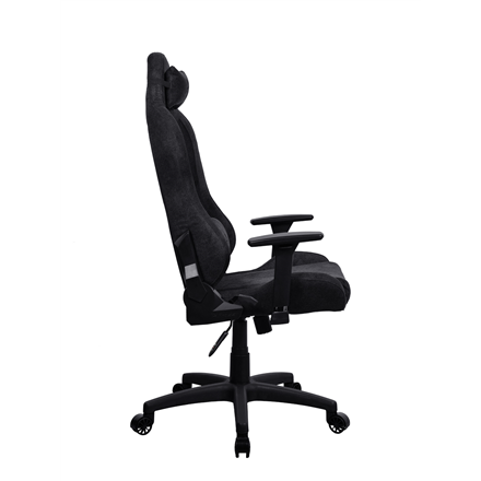 Arozzi Torretta Soft Fabric Gaming Chair Metal/Reinforced nylon Pure Black – 7