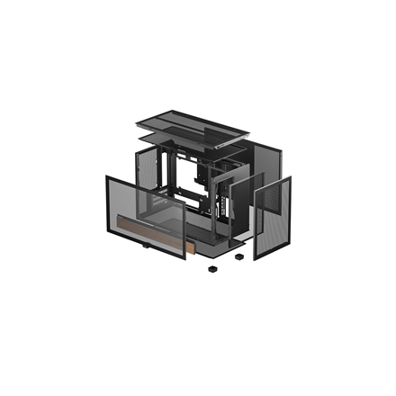 Deepcool Case CH260 Wood Micro Tower – 10
