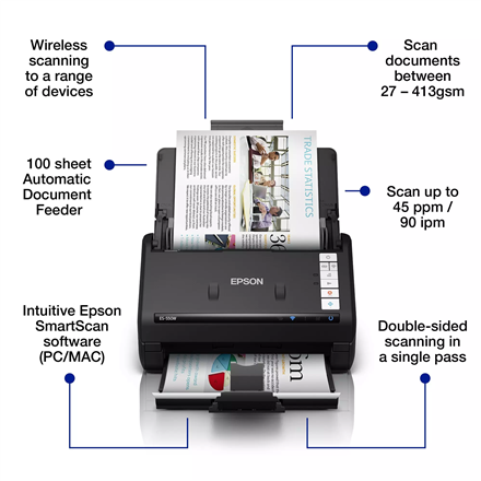 Epson Document scanner WorkForce ES-550W Colour – 2