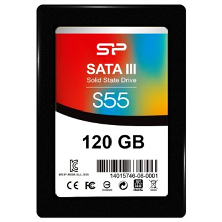 Silicon Power Slim S55 120GB Solid-state drive interface SATA – 3